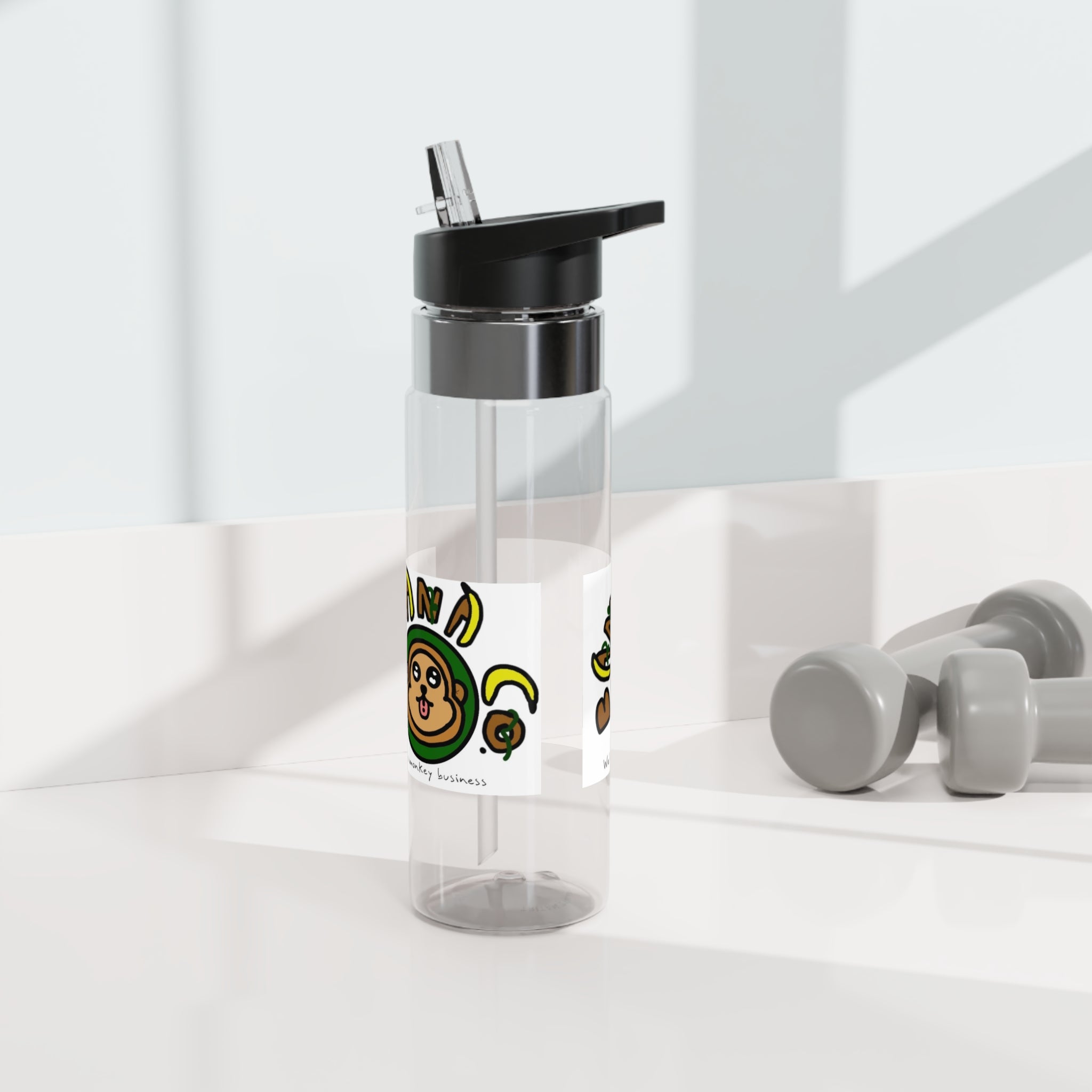 Atticus The Monkey Sport Bottle — 20oz Tritan Water Bottle