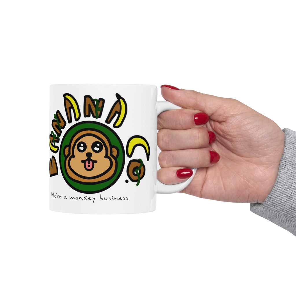 Banana Company Logo Mug