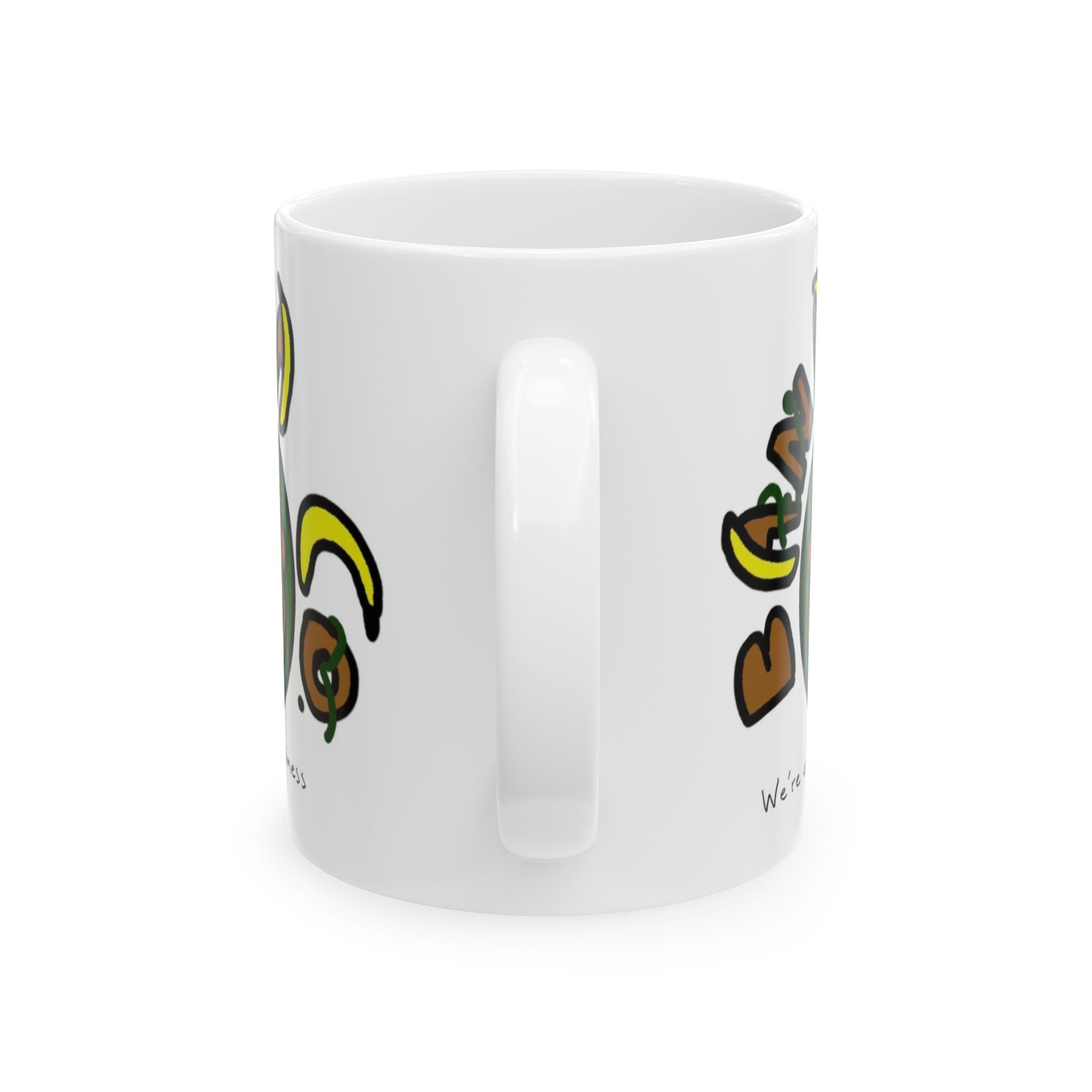 Banana Company Logo Mug