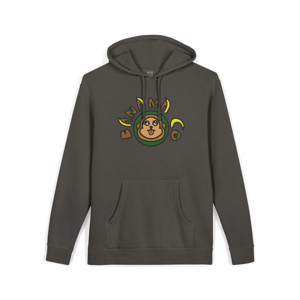 Astro Monkey Graphic Hoodie — Pigment-Dyed Cozy Streetwear