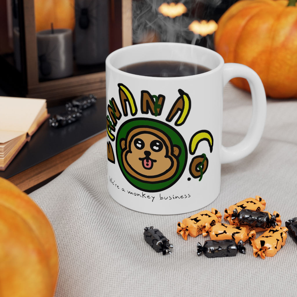 Banana Company Logo Mug