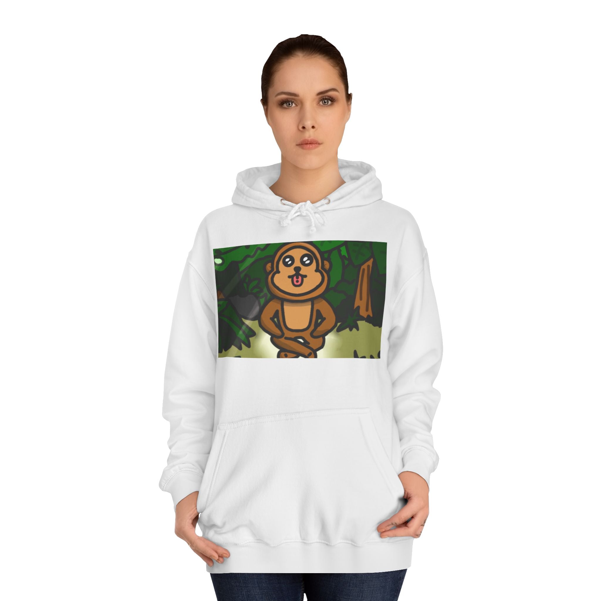 Meditating Atticus the monkey Hoodie