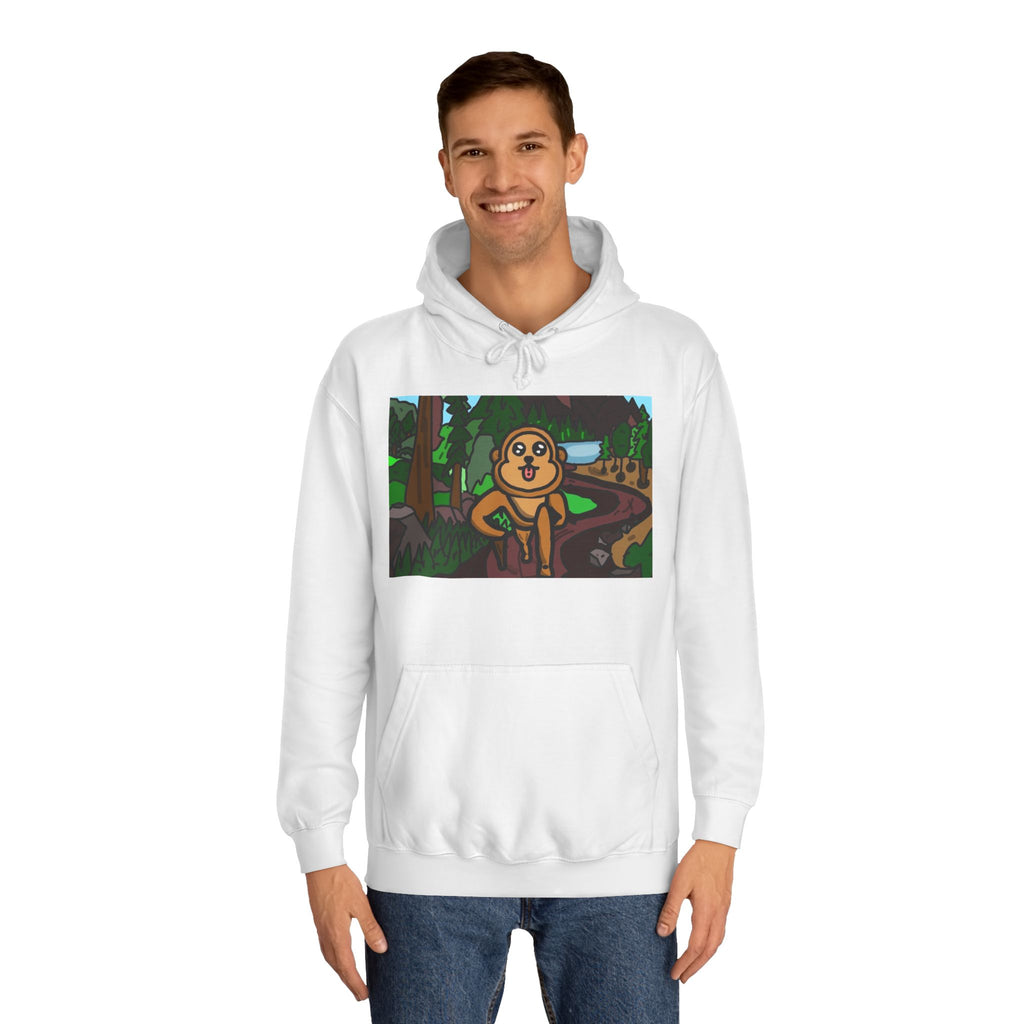 Hiking Atticus the Monkey Hoodie