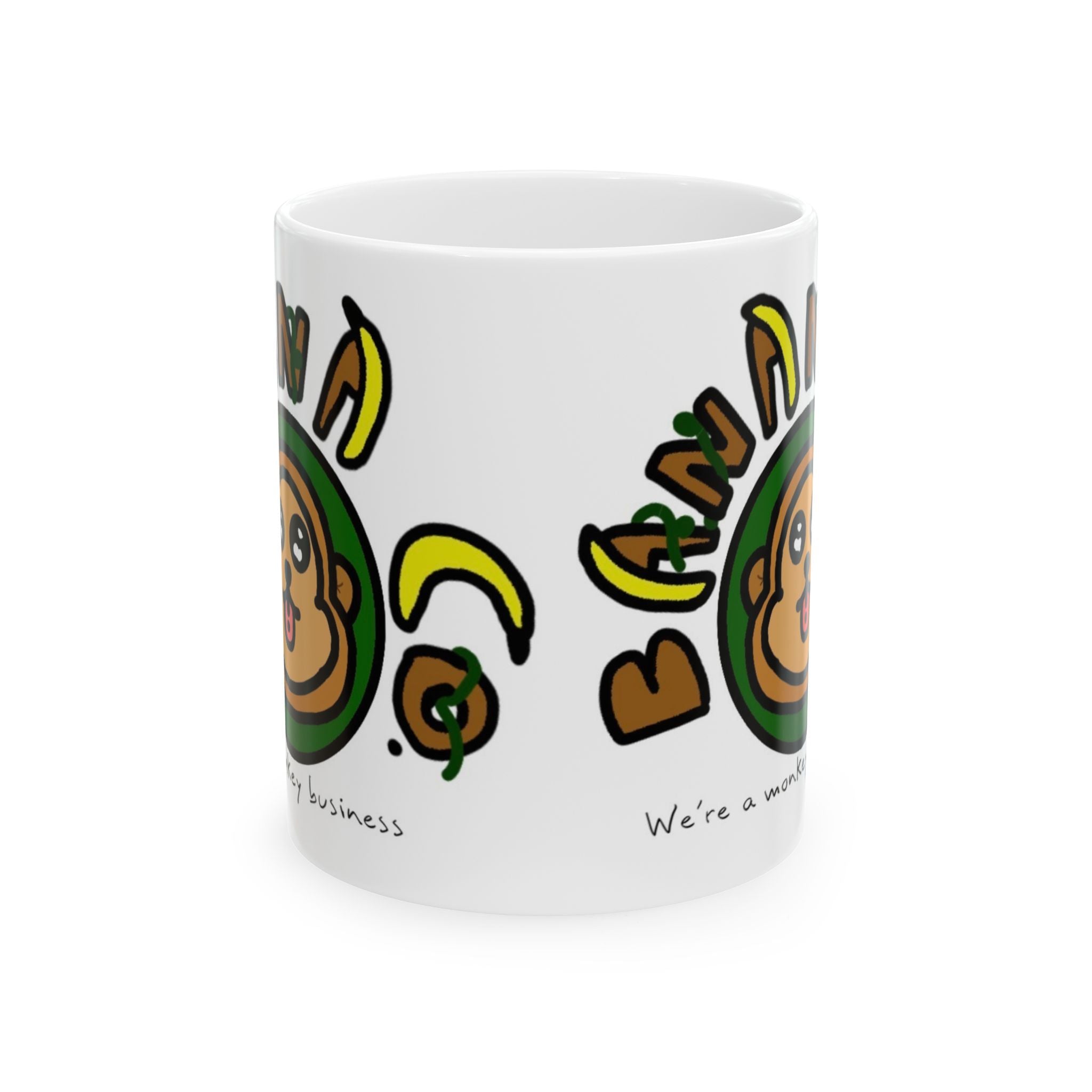 Banana Company Logo Mug