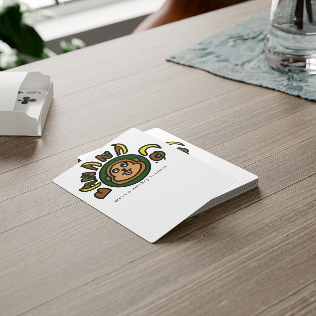 Banana Company Logo Playing Cards