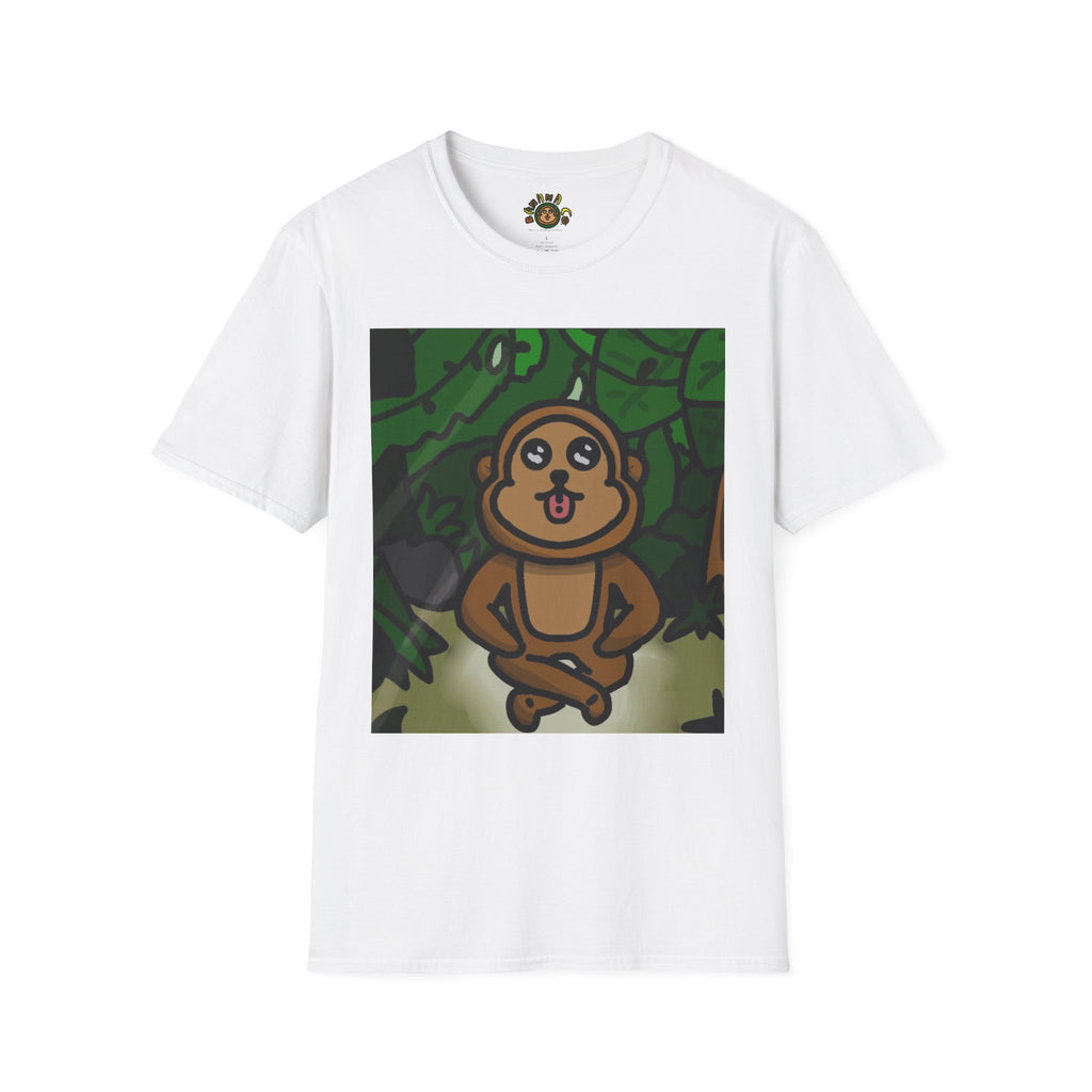Meditating Atticus The Monkey Tee