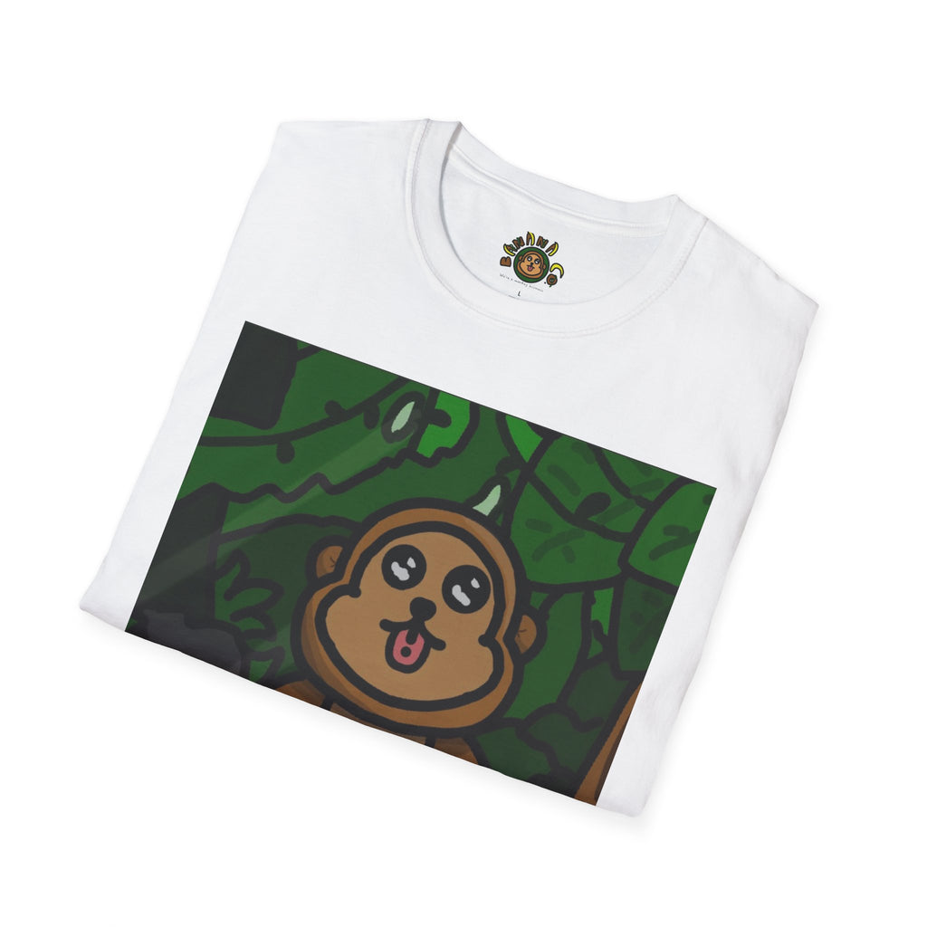 Meditating Atticus The Monkey Tee