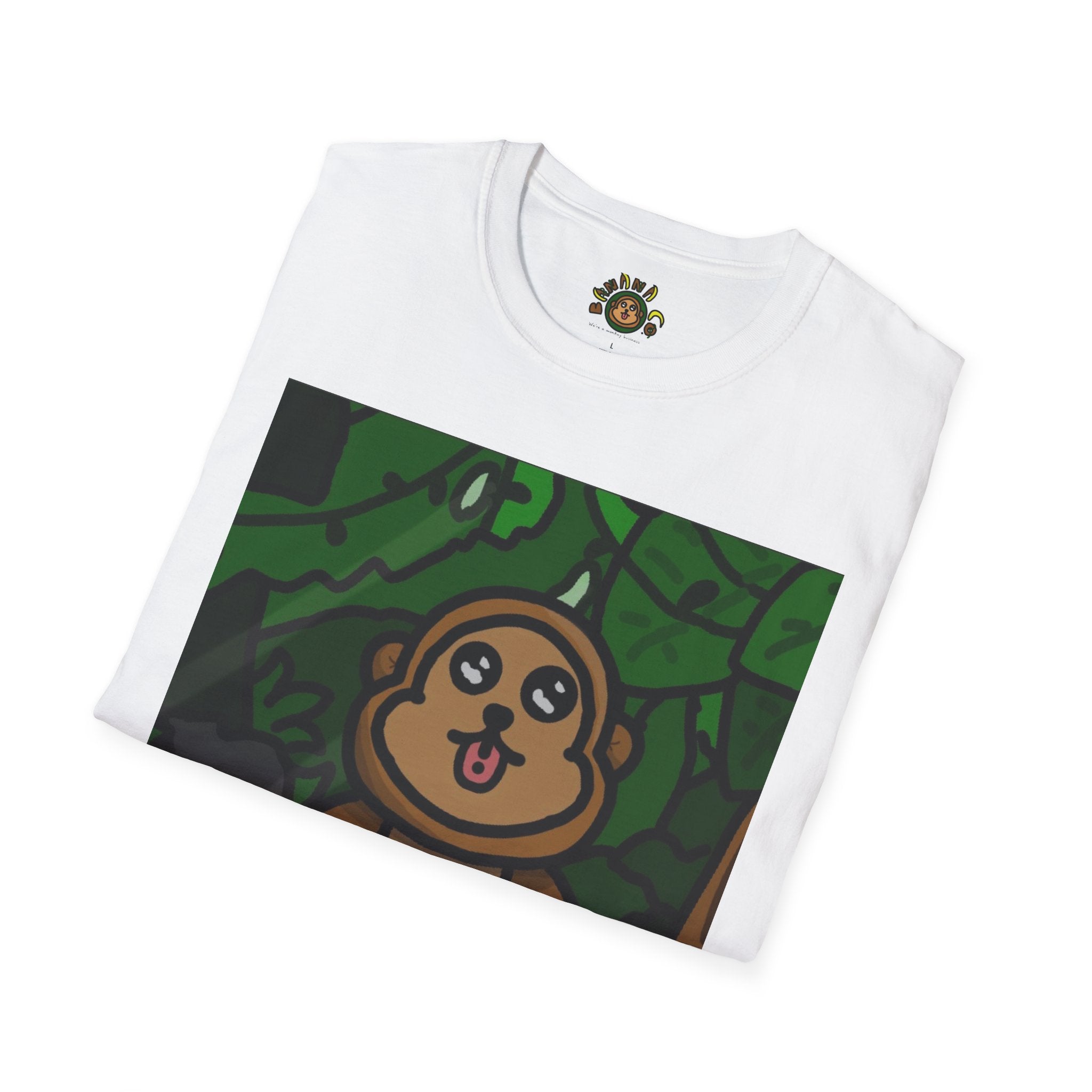 Meditating Atticus The Monkey Tee