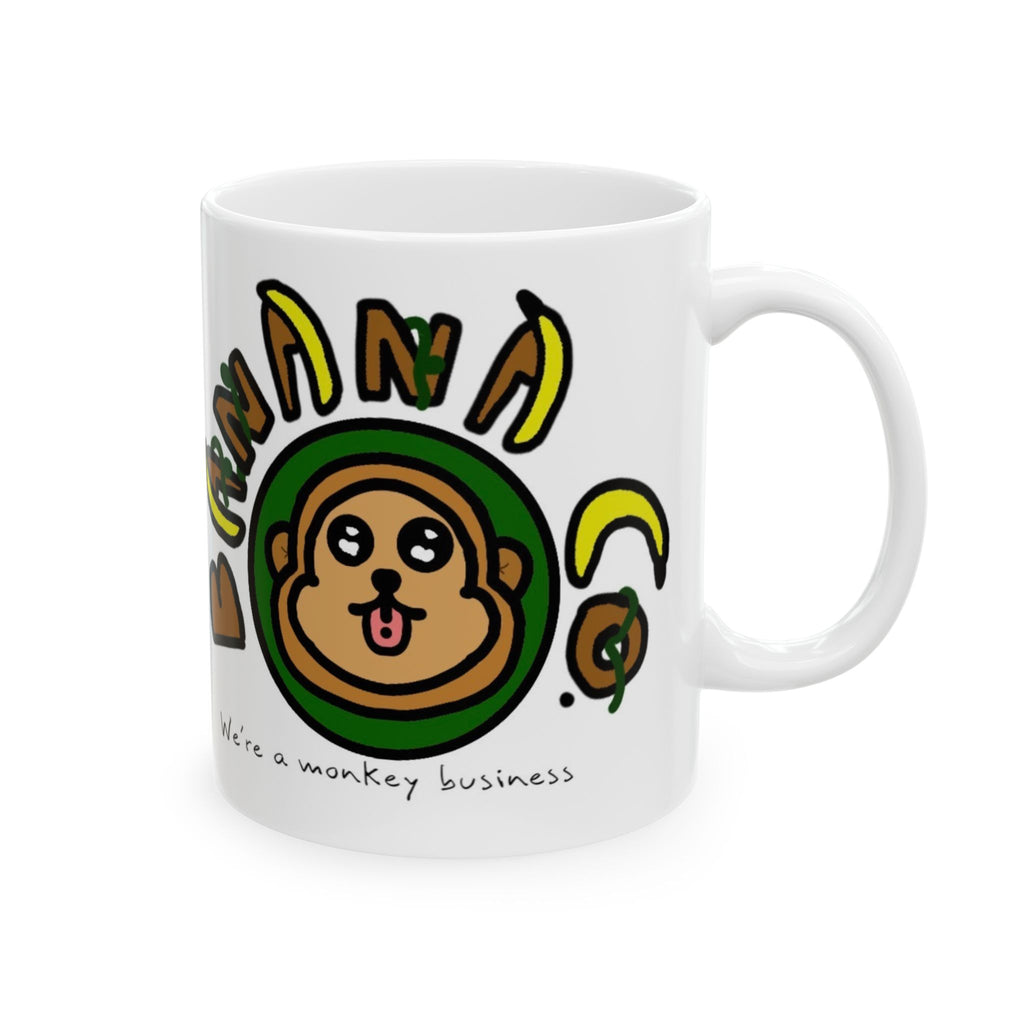 Banana Company Logo Mug