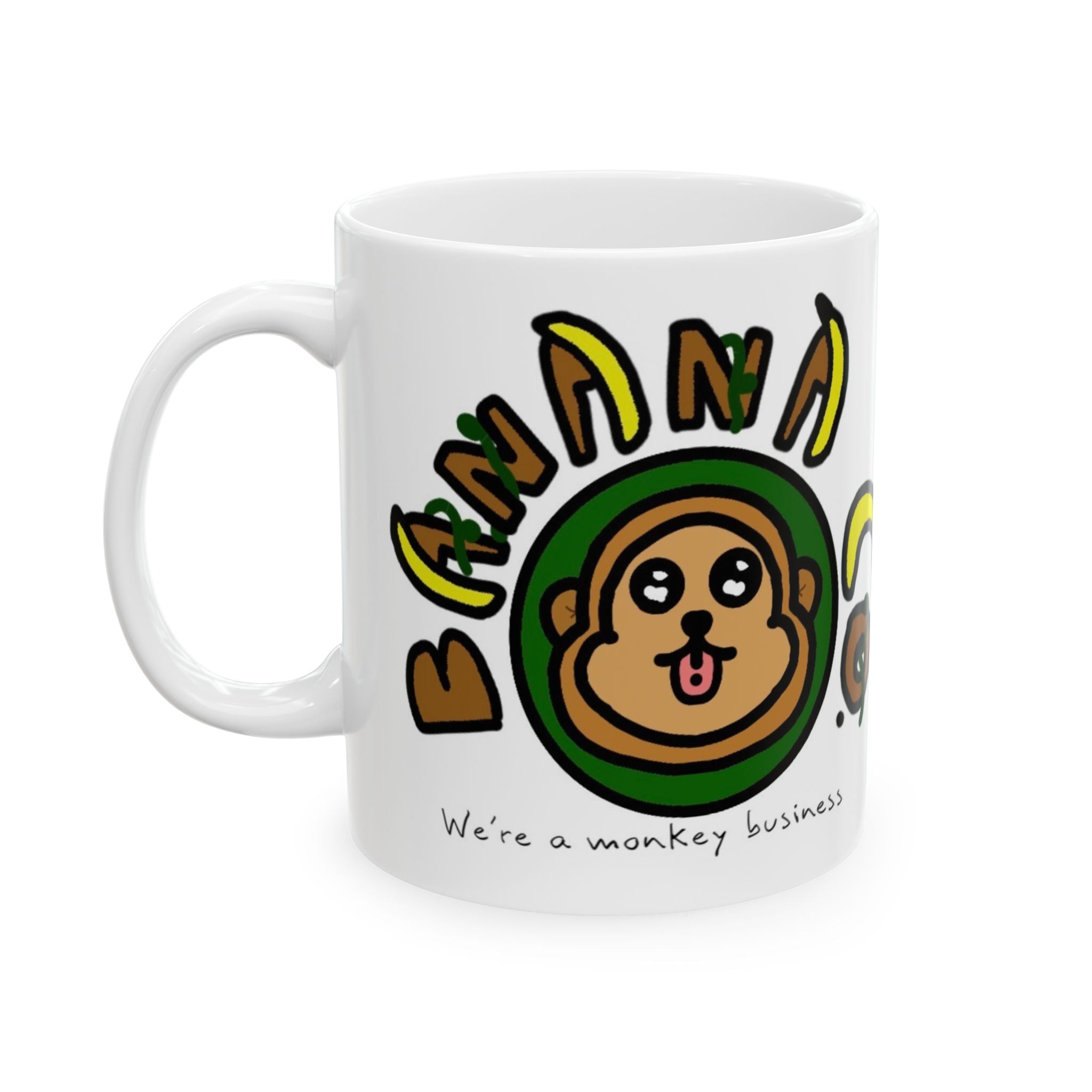 Banana Company Logo Mug