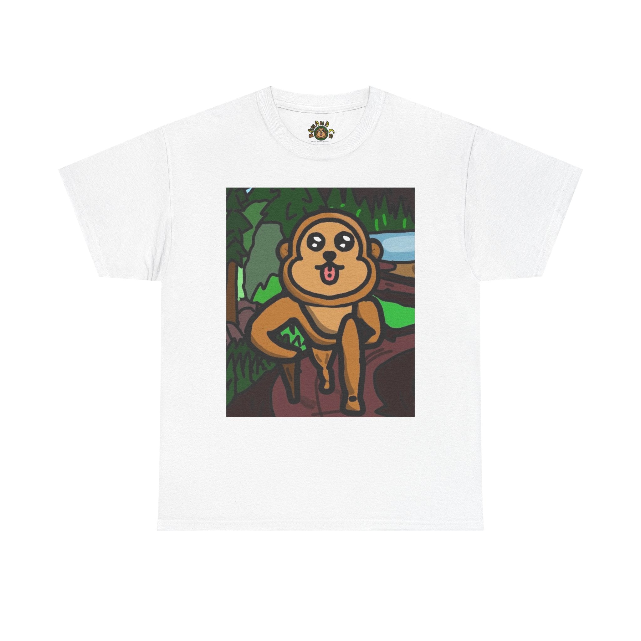 Hiking Atticus The Monkey Tee